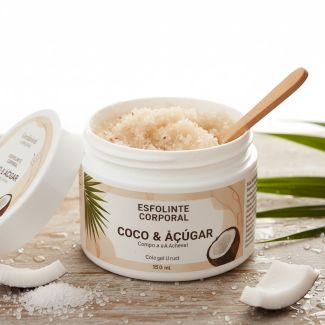 Esfoliante Corporal Coco e Açúcar
