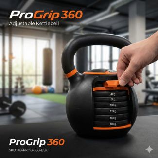 Kettlebell Ajustável ProGrip 360