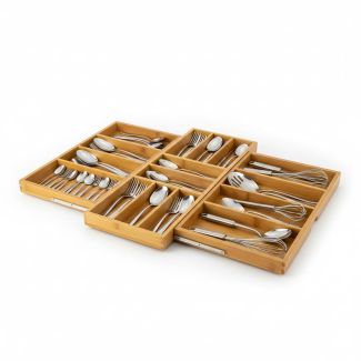 Organizador de Talheres Extensível de Gaveta