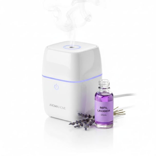 Aromatizador Elétrico de Ambiente com Refil Lavanda