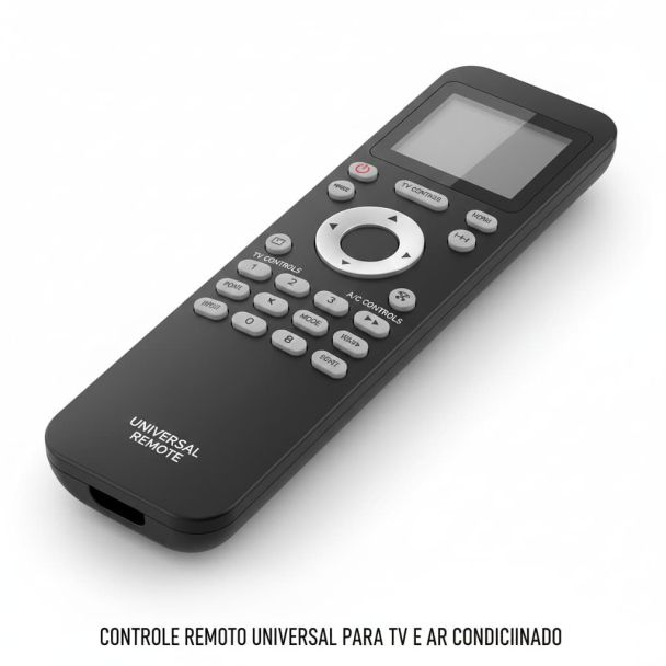 Controle Remoto Universal para TV e Ar Condicionado