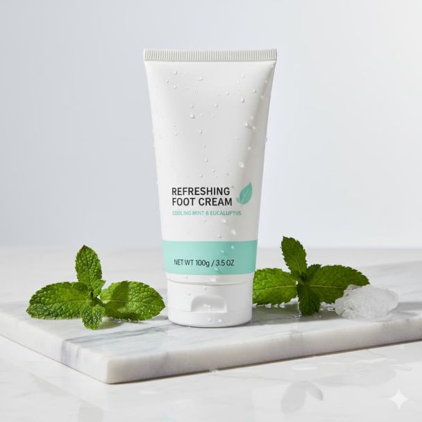 Creme para Pés Refrescante