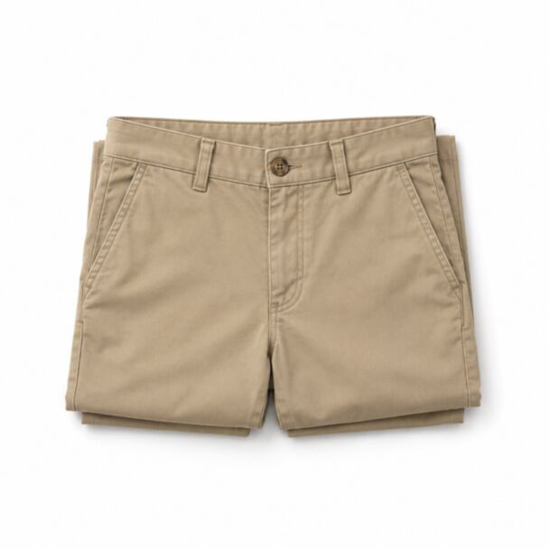 Shorts de Sarja Caqui