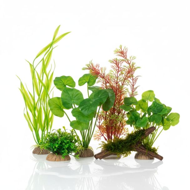 Plantas Artificiais para Aquário (Kit com 5)
