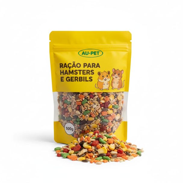 Ração para Hamsters e Gerbils 500g