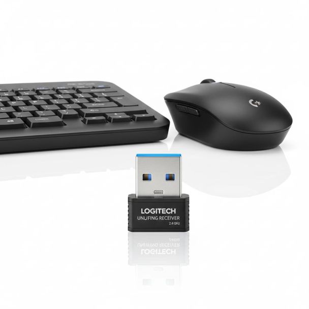 Receptor USB para Teclado e Mouse Sem Fio